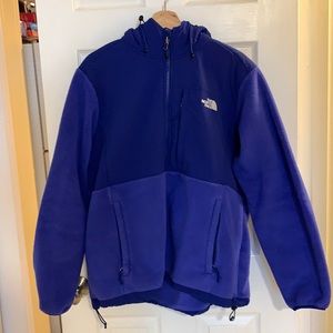 Women’s Purple Denali North Face Jacket W/ Hood